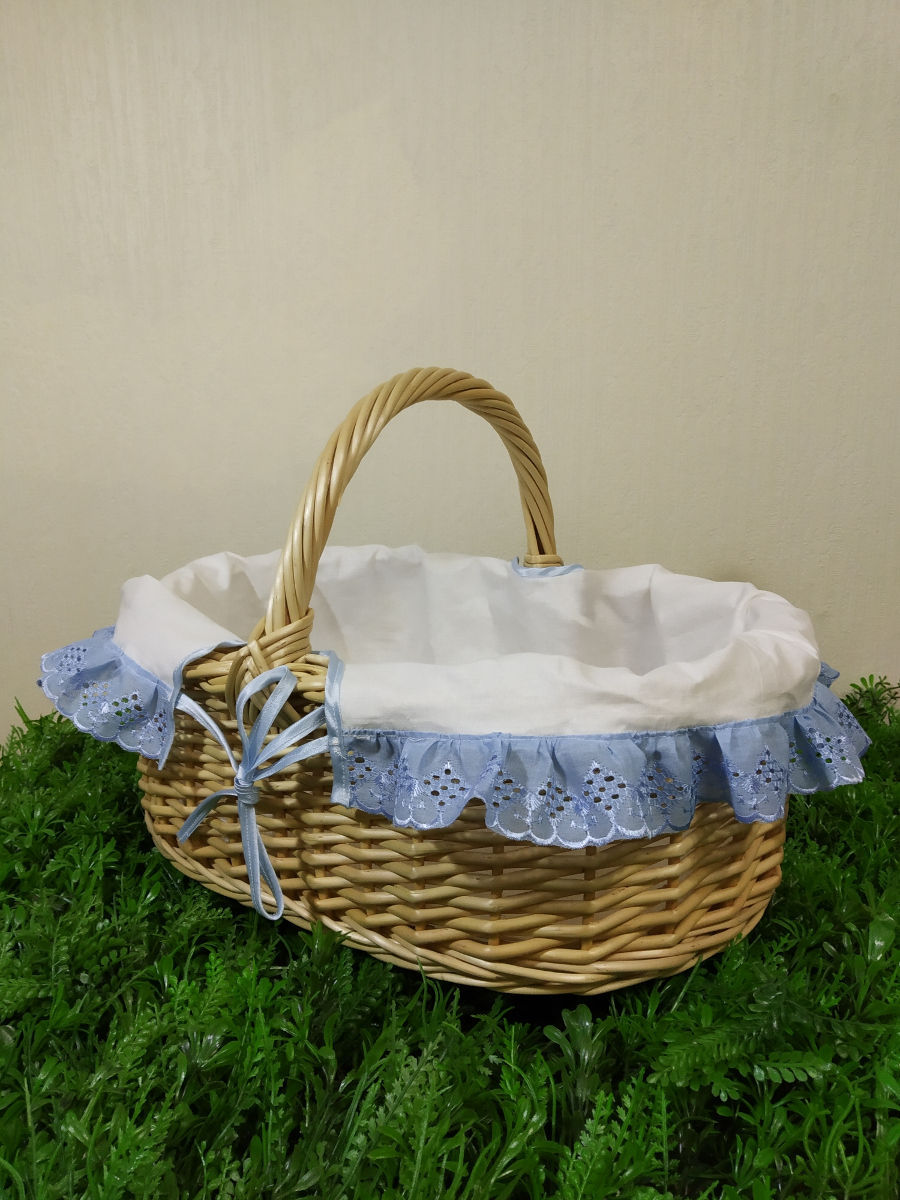 Большая овальная корзина Полли