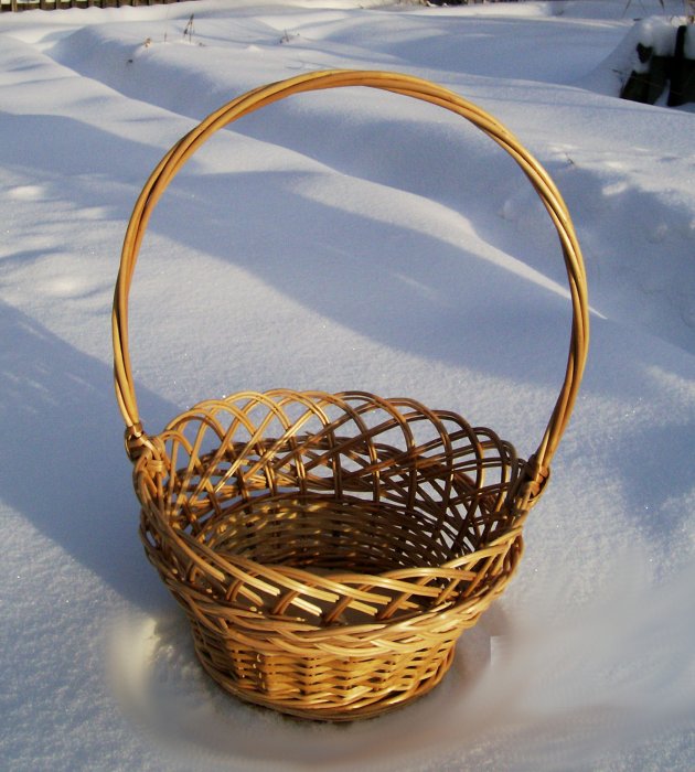 Корзина ажурная Радость